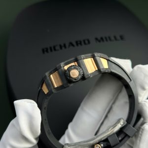 Đồng Hồ Richard Mille RM21-01 Aerodyne Replica 11 Bộ Máy Tourbillon Dây Cao Su Xưởng RM 43x51mm (2)