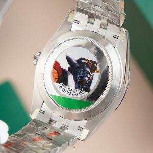 Đồng Hồ Rolex DateJust 126334 Chế Tác Mặt Xanh Lá Cây Họa Tiết Nếp Gấp Nhà Máy Clean 41mm (2)