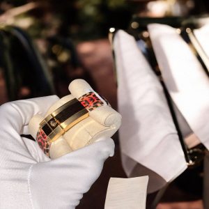 Đồng Hồ Rolex Daytona 116598SACO Leopard Họa Tiết Da Báo Chế Tác Đính Kim Cương Moissanite + Bọc Vàng 18K 40mm (2)