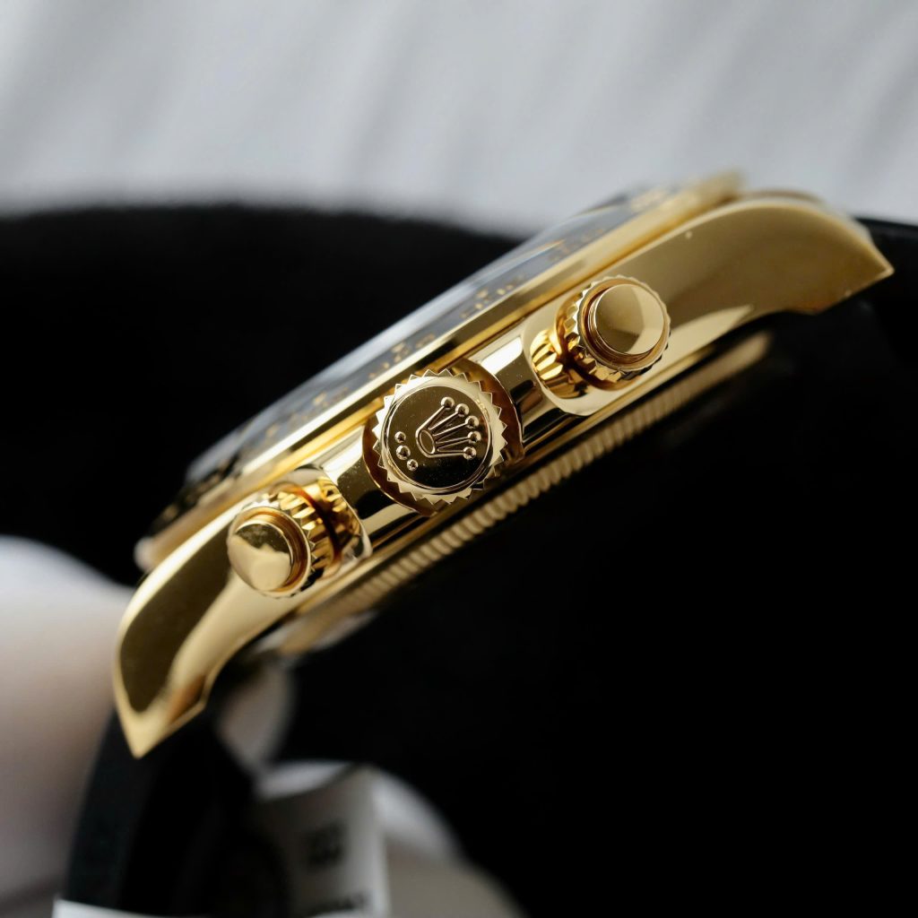 Đồng Hồ Rolex Daytona Chế Tác Bọc Vàng Thật 18K Máy Calibre 4131 Thụy Sỹ 40mm (2)