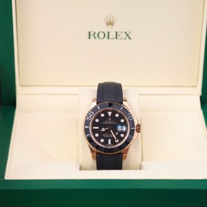 Đồng Hồ Rolex Yacht-Master 116655 Chế Tác Mặt Đen Dây Cao Su Xưởng VS 40mm (2)