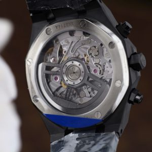 Đồng Hồ Audemars Piguet Royal Oak Chronograph 26240 Chế Tác Vỏ Gốm Mặt Xanh Than APS 41mm (2)