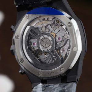 Đồng Hồ Audemars Piguet Royal Oak Chronograph 26240 Chế Tác Vỏ Gốm Mặt Xanh Than APS 41mm (2)