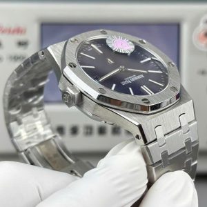 Đồng Hồ Audemars Piguet Chế Tác Royal Oak Jumbo Extra-thin 16202 Mặt Số Grained Tuscan Nhà Máy ZF 39mm (2)