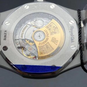 Đồng Hồ Audemars Piguet Royal Oak 15400 Chế Tác Mặt Đen Dây Kim Loại 41mm (2)