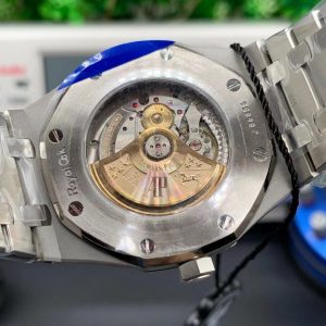 Đồng Hồ Audemars Piguet Royal Oak 15400 Chế Tác Mặt Xanh Dương Dây Kim Loại 41mm (2)