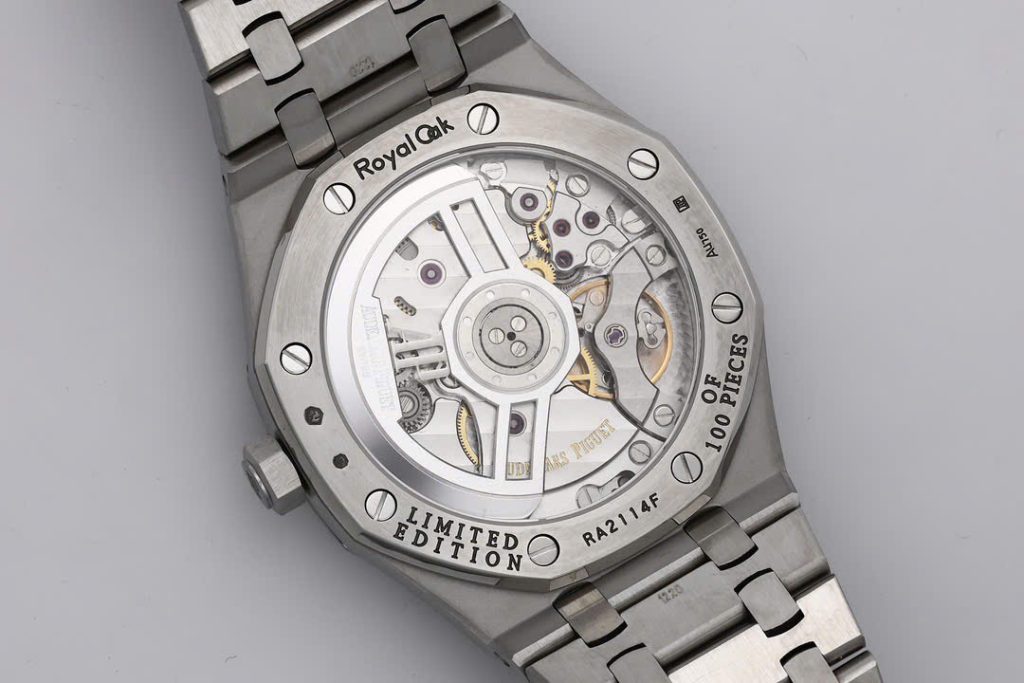 Đồng Hồ Audemars Piguet Royal Oak 15510BC Chế Tác Mặt Xanh Băng Máy Cơ Thuỵ Sỹ 41mm (2)