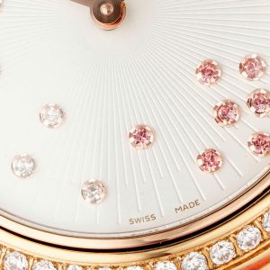 Đồng Hồ Cartier Ballon Bleu De Cartier Replica 11 Mặt Trắng Viền Đính Đá 33mm (2)