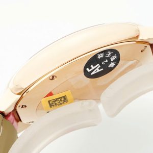 Đồng Hồ Cartier Ballon Bleu De Cartier Replica 11 Mặt Trắng Vỏ Mạ Vàng Hồng 33mm (9)