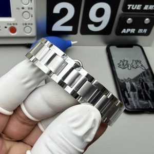 Đồng Hồ Cartier Ballon Bleu Rep 11 Nữ Mặt Hồng Máy Cơ Tự Động Xưởng AF 33mm (2)