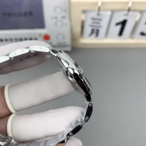 Đồng Hồ Cartier Ballon Bleu Rep 11 Viền Đính Đá Máy Cơ Tự Động Xưởng AF 33mm (2)