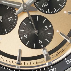 Đồng Hồ Longines Conquest Chế Tác Mặt Số Màu Be Dây Cao Su Nhà Máy AF 42mm (2)