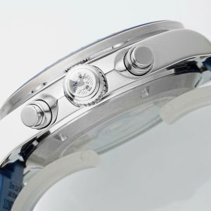 Đồng Hồ Longines Conquest Chế Tác Mặt Trắng Viền Xanh Dương Nhà Máy AF 42mm (2)