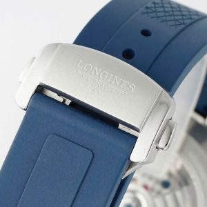 Đồng Hồ Longines Conquest Chế Tác Mặt Trắng Viền Xanh Dương Nhà Máy AF 42mm (2)