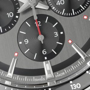 Đồng Hồ Longines Conquest Chế Tác Mặt Xám Dây Cao Su Nhà Máy AF 42mm (2)