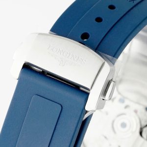 Đồng Hồ Longines Conquest Rep 11 Dây Cao Su Màu Xanh Dương Nhà Máy AF 42mm (2)