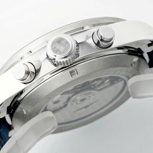 Đồng Hồ Longines Conquest Rep 11 Dây Cao Su Màu Xanh Dương Nhà Máy AF 42mm (2)