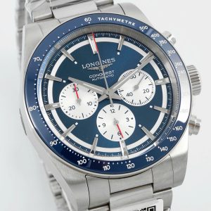 Đồng Hồ Longines Conquest Rep 11 Mặt Xanh Dương Máy Cơ Thuỵ Sỹ Nhà Máy AF 42mm (2)