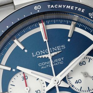 Đồng Hồ Longines Conquest Rep 11 Mặt Xanh Dương Máy Cơ Thuỵ Sỹ Nhà Máy AF 42mm (2)