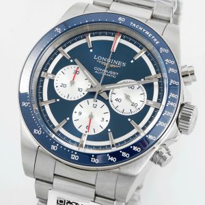 Đồng Hồ Longines Conquest Rep 11 Mặt Xanh Dương Máy Cơ Thuỵ Sỹ Nhà Máy AF 42mm (2)