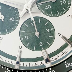 Đồng Hồ Longines Conquest Replica 11 Dây Cao Su Màu Xanh Quân Đội Nhà Máy AF 42mm (2)