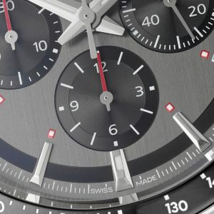 Đồng Hồ Longines Conquest Replica 11 Mặt Xám Dây Kim Loại Nhà Máy AF 42mm (2)