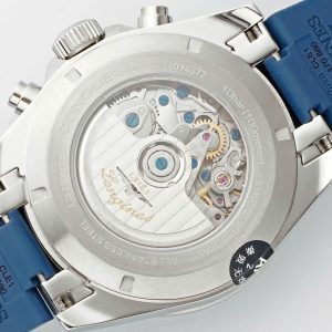 Đồng Hồ Longines Conquest Replica 11 Mặt Xanh Dương Dây Cao Su Nhà Máy AF 42mm (2)