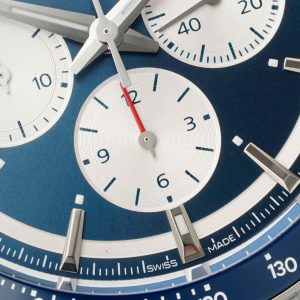 Đồng Hồ Longines Conquest Replica 11 Mặt Xanh Dương Dây Cao Su Nhà Máy AF 42mm (2)