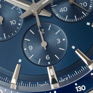 Đồng Hồ Longines Conquest Replica 11 Mặt Xanh Dương Dây Kim Loại Nhà Máy AF 42mm (2)