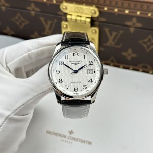 Đồng Hồ Longines Master Replica 11 Nam Mặt Trắng Máy Cơ Thuỵ Sỹ Xưởng AF 40mm (1)