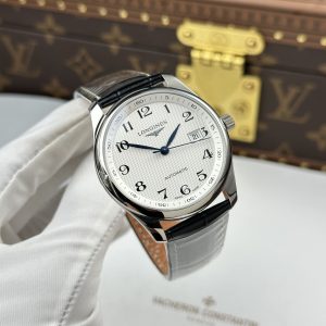 Đồng Hồ Longines Master Replica 11 Nam Mặt Trắng Máy Cơ Thuỵ Sỹ Xưởng AF 40mm (1)