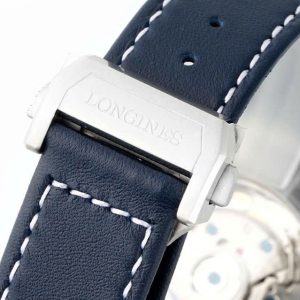 Đồng Hồ Longines Spirit Replica 11 Mặt Xanh Dương Dây Da 42mm (2)