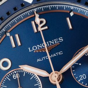 Đồng Hồ Longines Spirit Replica 11 Mặt Xanh Dương Dây Da 42mm (2)