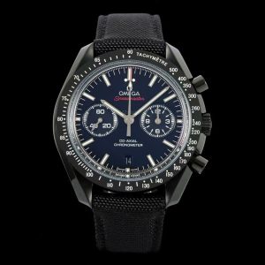 Đồng Hồ Omega Chế Tác Speedmaster Co-Axial Chronograph Vỏ Gốm Đen Dây Vải 44mm (2)