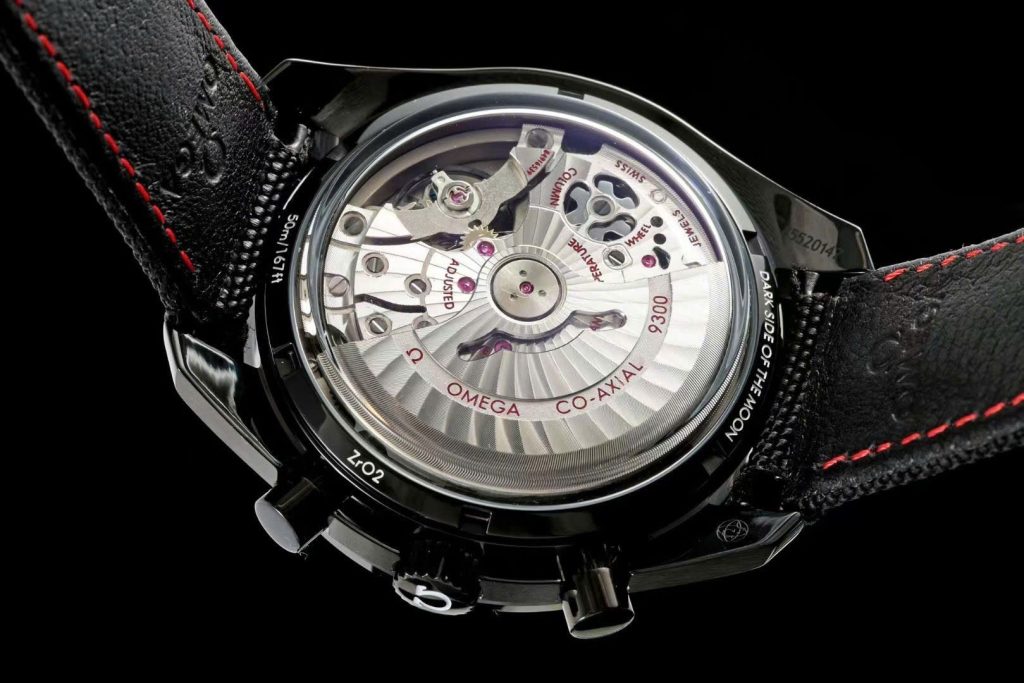 Đồng Hồ Omega Chế Tác Speedmaster Co-Axial Chronograph Vỏ Gốm Đen Dây Vải 44mm (2)