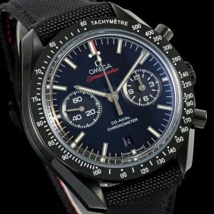 Đồng Hồ Omega Chế Tác Speedmaster Co-Axial Chronograph Vỏ Gốm Đen Dây Vải 44mm (2)