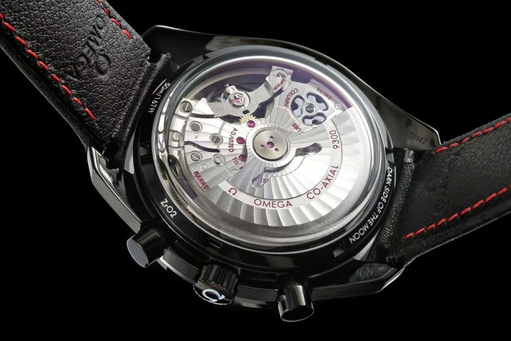 Đồng Hồ Omega Chế Tác Speedmaster Co-Axial Chronograph Vỏ Gốm Đen Máy Thuỵ Sỹ 44mm (2)