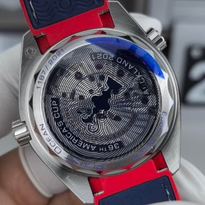 Đồng Hồ Omega Planet Ocean 36th America Cup Limited Replica Cao Cấp Xưởng VS 43 (1)