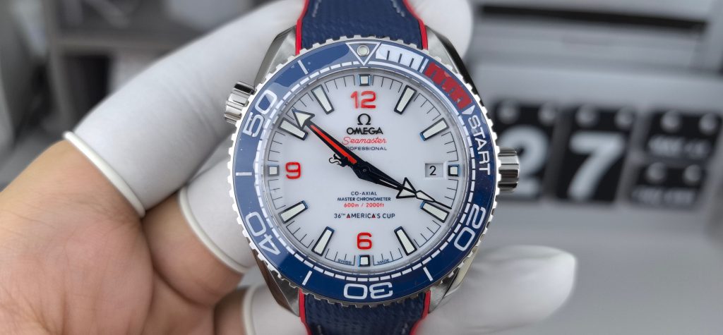 Đồng Hồ Omega Planet Ocean 36th America Cup Limited Replica Cao Cấp Xưởng VS 43 (1)