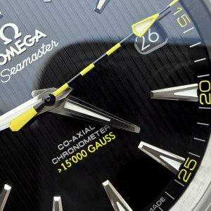 Đồng Hồ Omega Seamaster Aqua Terra 150M Co-Axial Chronometer Replica Cao Cấp Mặt Đen 41 (2)