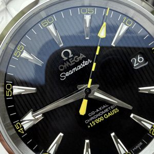 Đồng Hồ Omega Seamaster Aqua Terra 150M Co-Axial Chronometer Replica Cao Cấp Mặt Đen 41 (2)