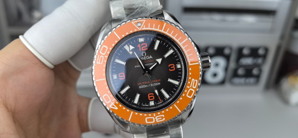 Đồng Hồ Omega Seamaster Planet Ocean 6000M Ultra Deep Replica Cao Cấp Nhà Máy VS 45 (2)