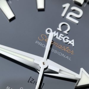 Đồng Hồ Omega Seamaster Planet Ocean 600M Master Chronometer Rep Cao Cấp Mặt Đen 43 (1)