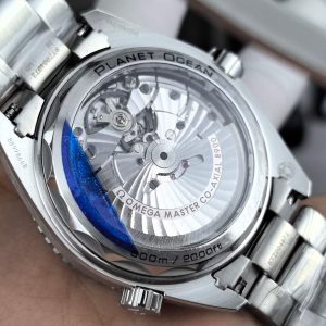 Đồng Hồ Omega Seamaster Planet Ocean 600M Master Chronometer Rep Cao Cấp Mặt Đen 43 (1)