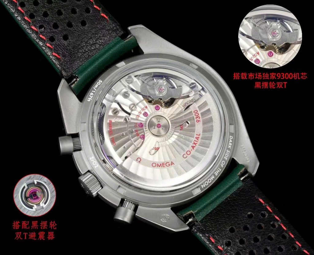 Đồng Hồ Omega Speedmaster Grey Side of the Moon Porsche Club of America Edition Replica Cao Cấp 44mm (2)