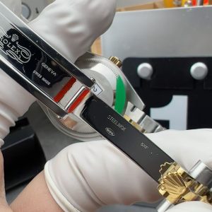 Đồng Hồ Rolex DateJust Nữ Chế Tác Mặt Xanh Lá Cây Dây Kim Loại Nhà Máy GS 31mm (1)