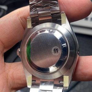 Đồng Hồ Rolex DateJust Replica 11 Mặt Đen Dây Oyster Nhà Máy VS 41mm (2)