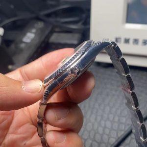 Đồng Hồ Rolex DateJust Replica 11 Mặt Đen Dây Oyster Nhà Máy VS 41mm (2)