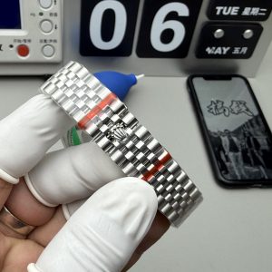 Đồng Hồ Rolex DateJust Replica 11 Mặt Xám Máy Cơ Thuỵ Sỹ Nữ 31mm (2)