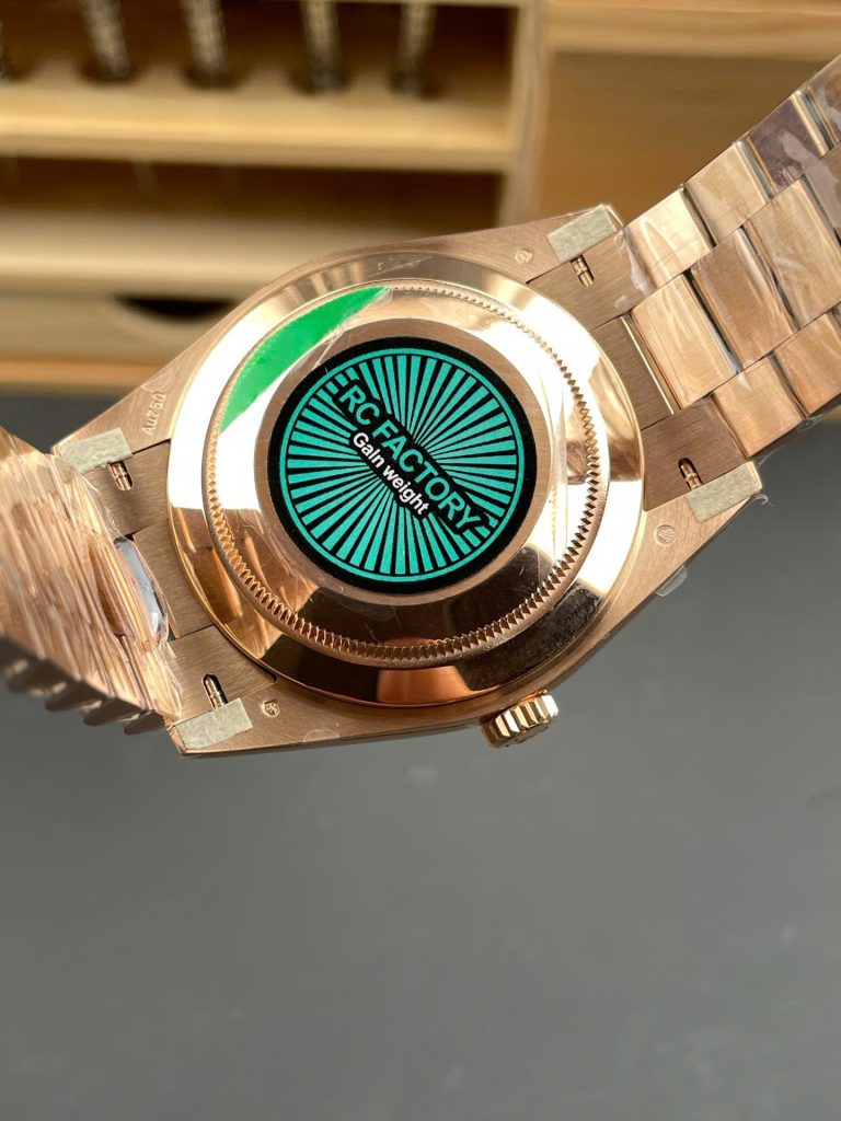 Đồng Hồ Rolex Day-Date Chế Tác Mặt Trắng Bộ Máy Calibre 3255 Xưởng RC 40mm (2)